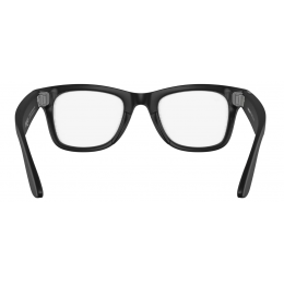 Умные очки Ray-Ban Meta* Wayfarer Gen 1 Matte Black, Фотохромные линзы Clear Transitions Graph.Green (RW4012), размер M